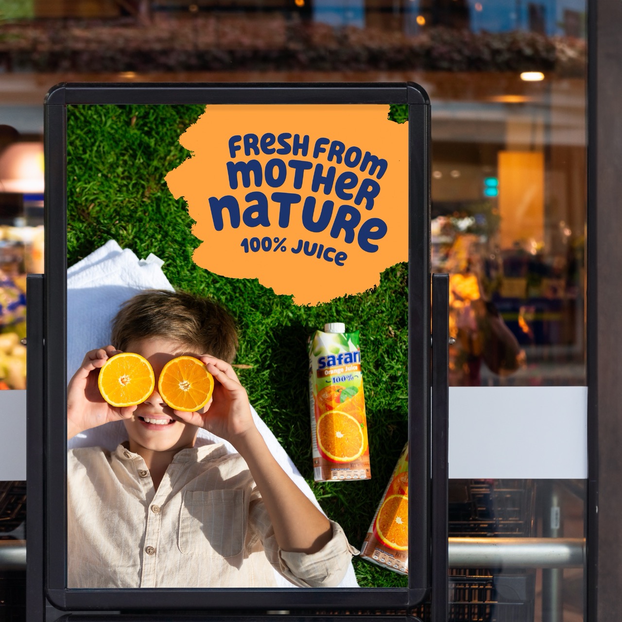Safari and Vival, multi-format brand campaign, hero image