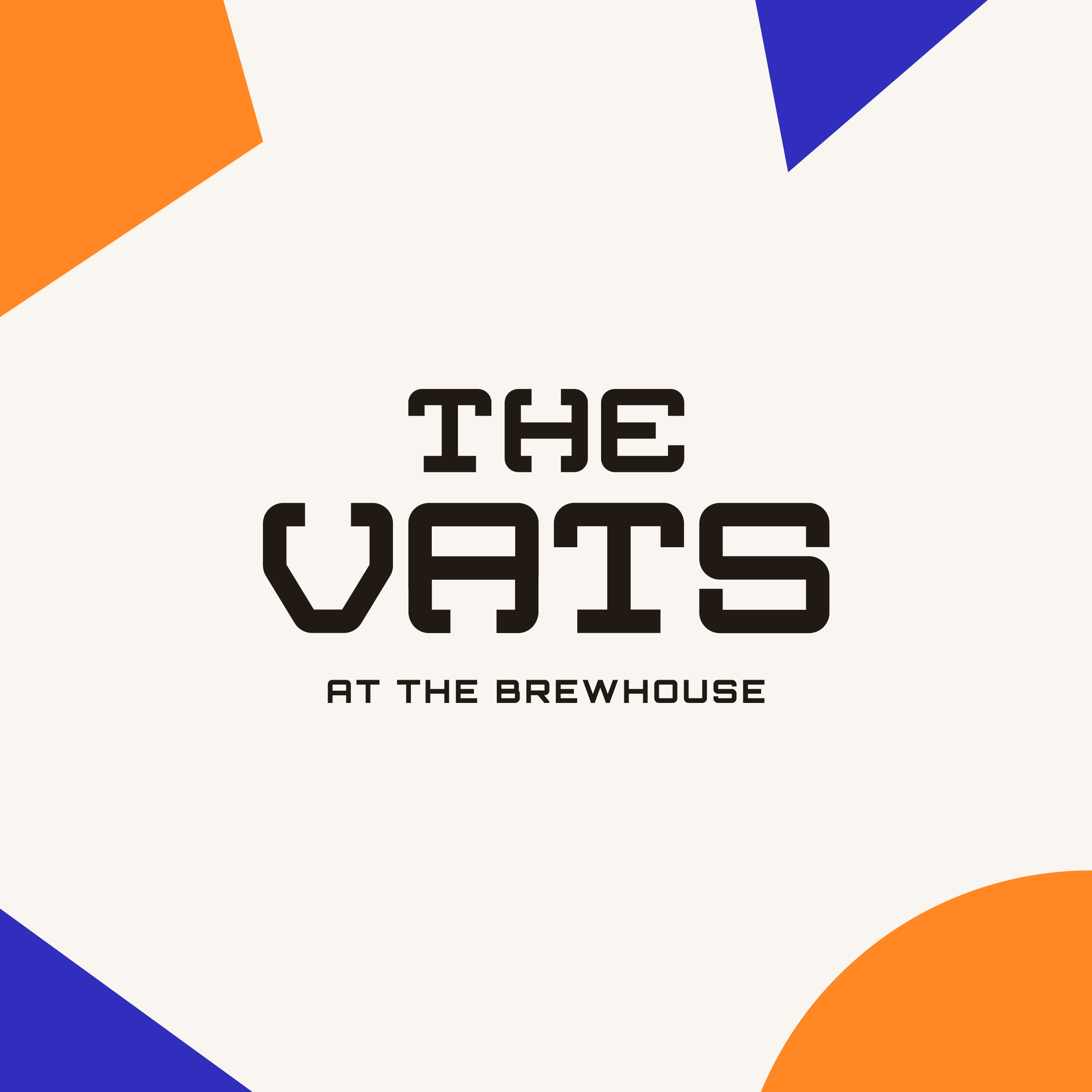 The Vats, brand identity and launch event, hero image