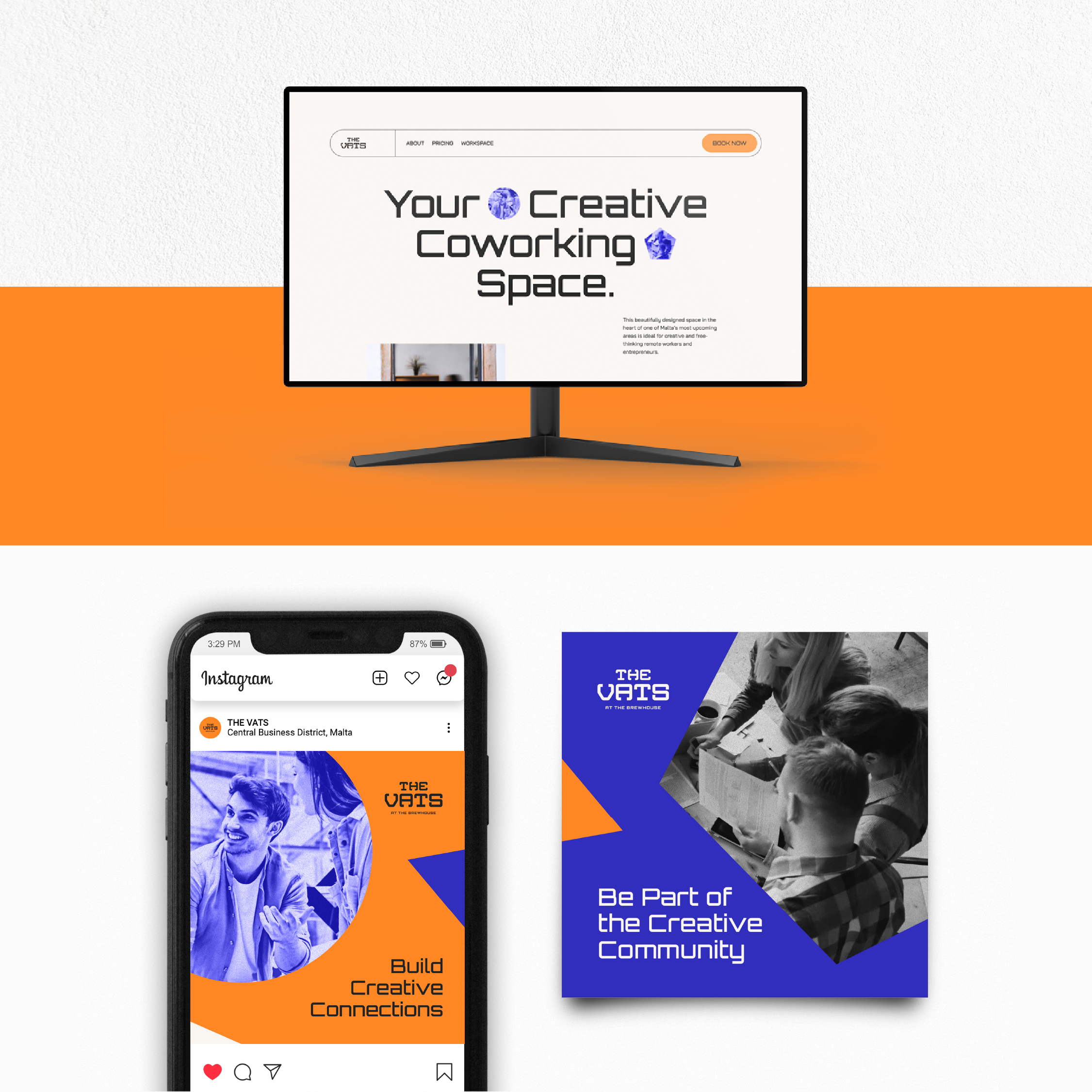 The Vats brand identity, post 8